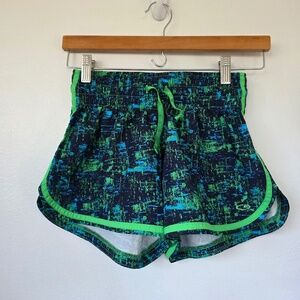 C9 Champion Women's Blue/Green Athletic Shorts - XS